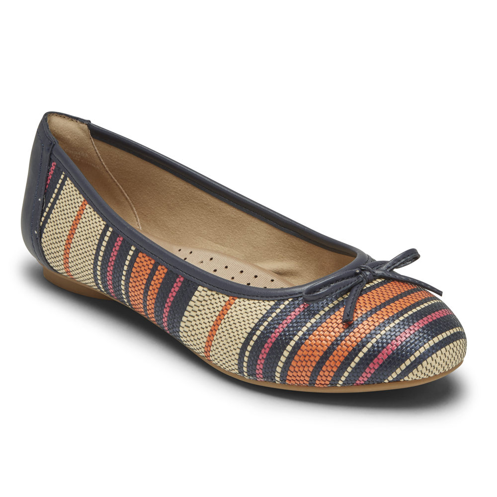 Rockport Womens Reagan Bow - Flats Multicolor - BVN350927